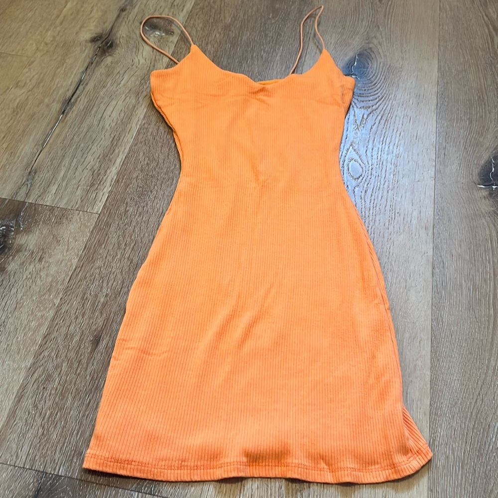 Windsor orange mini dress size small